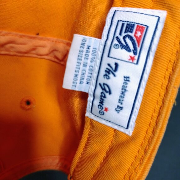 University of Tennessee Hat Cap Strap Back Ball The Game Embroidered Logo Panel - Picture 12 of 12
